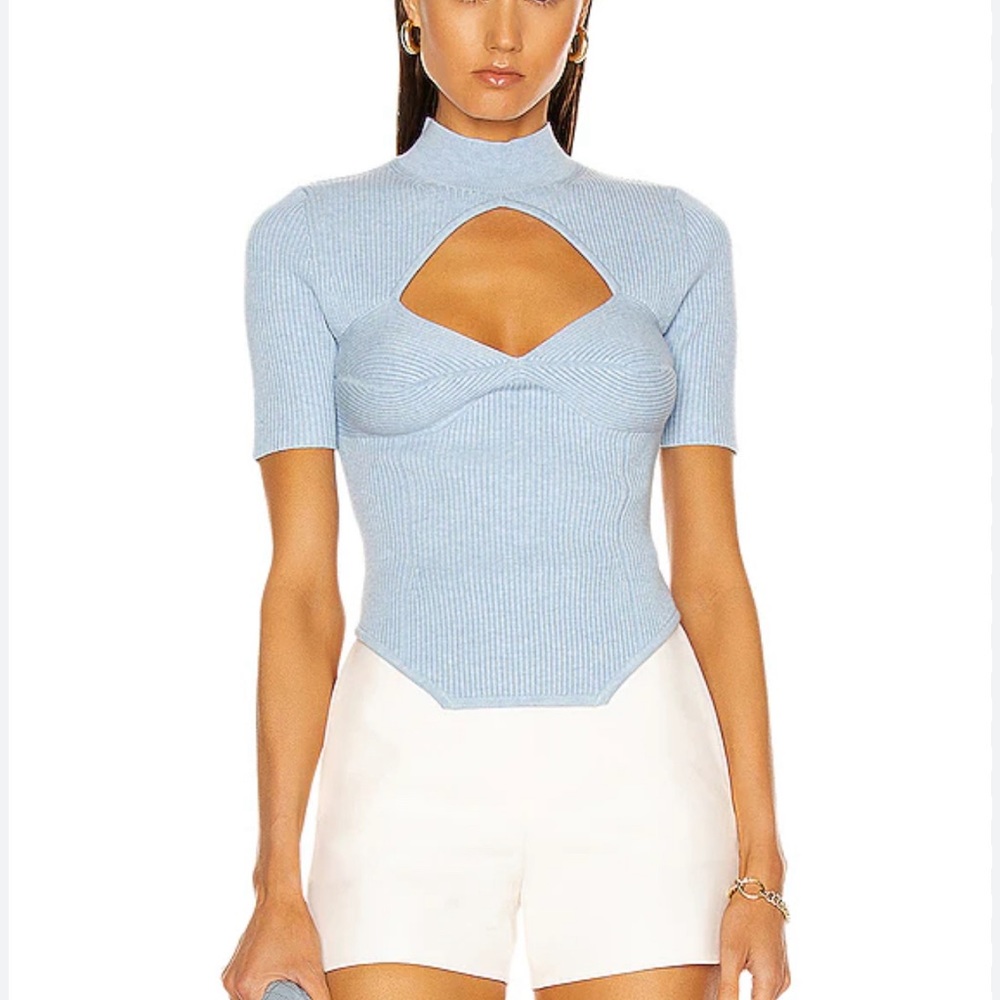 NWT Revolve Fleur Du Mal Knit Top